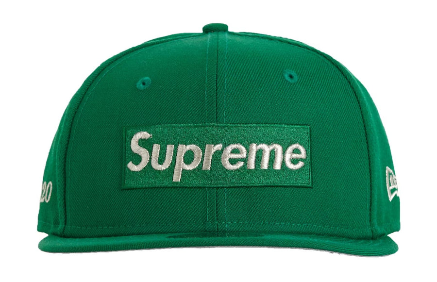 Supreme $1M Metallic Box Logo New Era Green