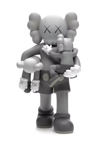 KAWS Clean Slate Vinyl Figure Grey