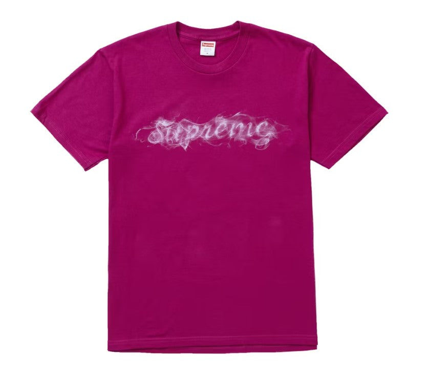 Supreme Smoke Tee Magenta