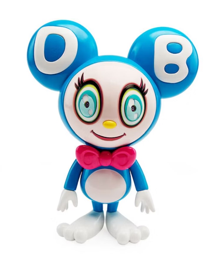 Takashi Murakami DOB-kun Figure Light Blue