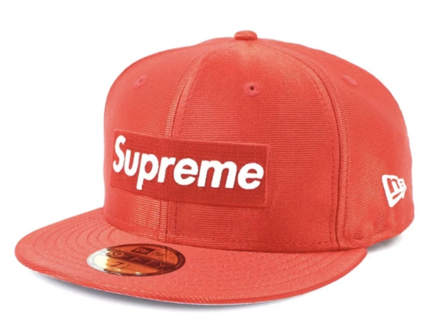 Supreme Dazzle Box Logo New Era Hat Red