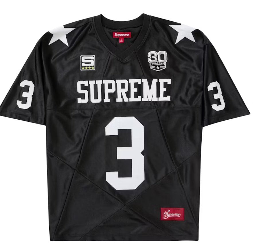 Supreme Star Football Jersey Black