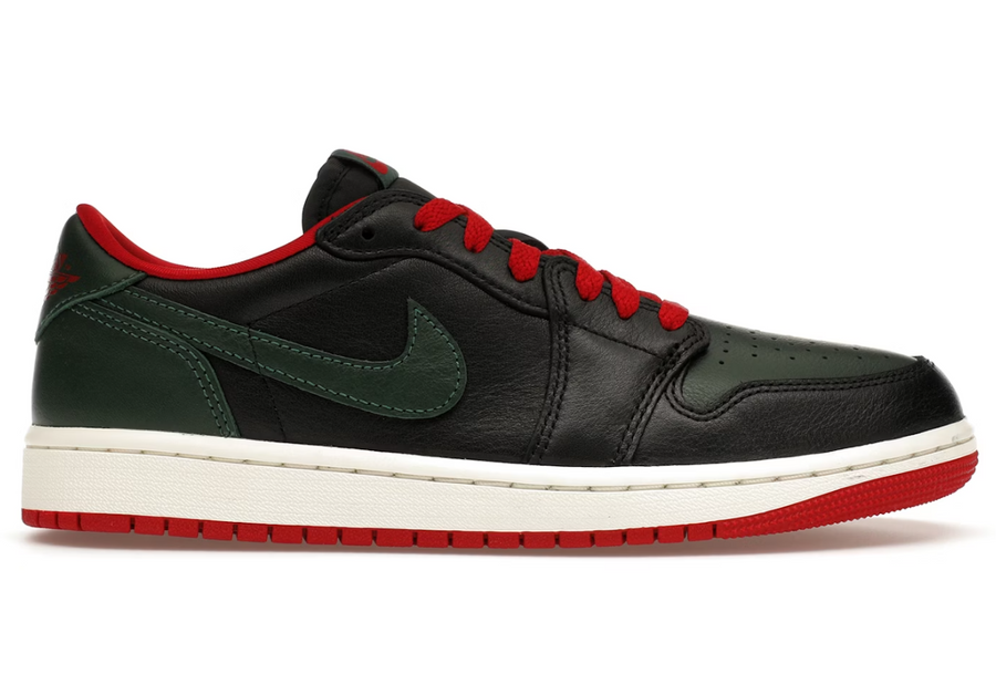 Jordan 1 Retro Low OG Gorge Green Varsity Red (Women's)