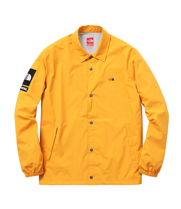 Supreme Packable Coaches Jacket (S/S15) Yellow (WORN)