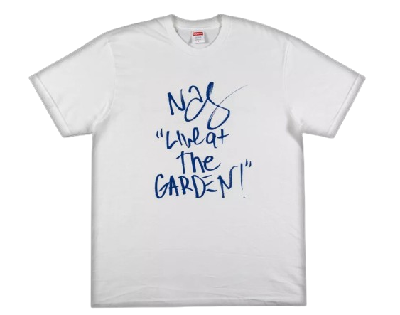 SUPREME NAS MADISON SQUARE GARDEN FRIENDS AND FAMILY TEE