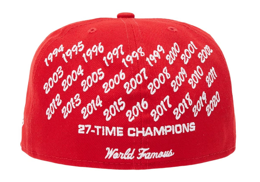 Supreme Champions Box Logo New Era Red