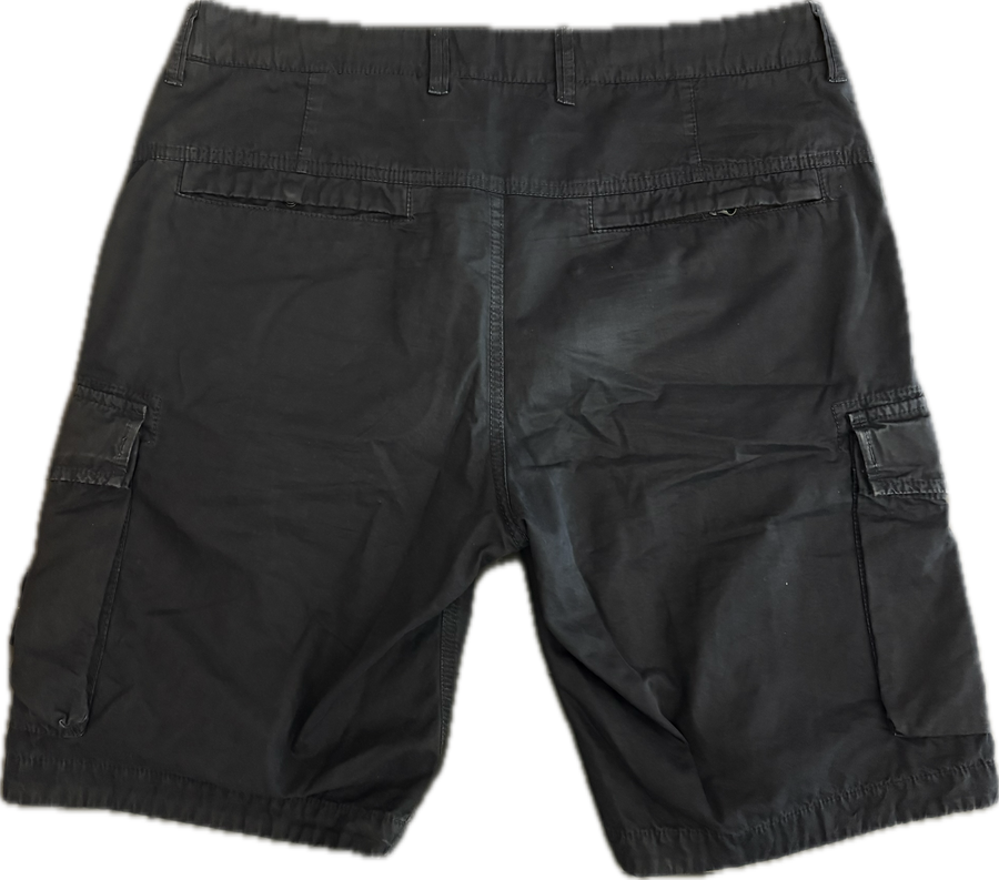 STONE ISLAND CARGO SHORTS NAVY (WORN)