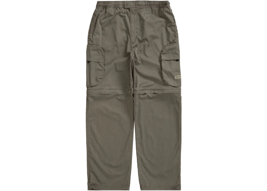 Supreme Cargo Zip-Off Cinch Pant Grey (WORN)