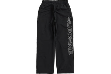 supreme spellout track pants size xl