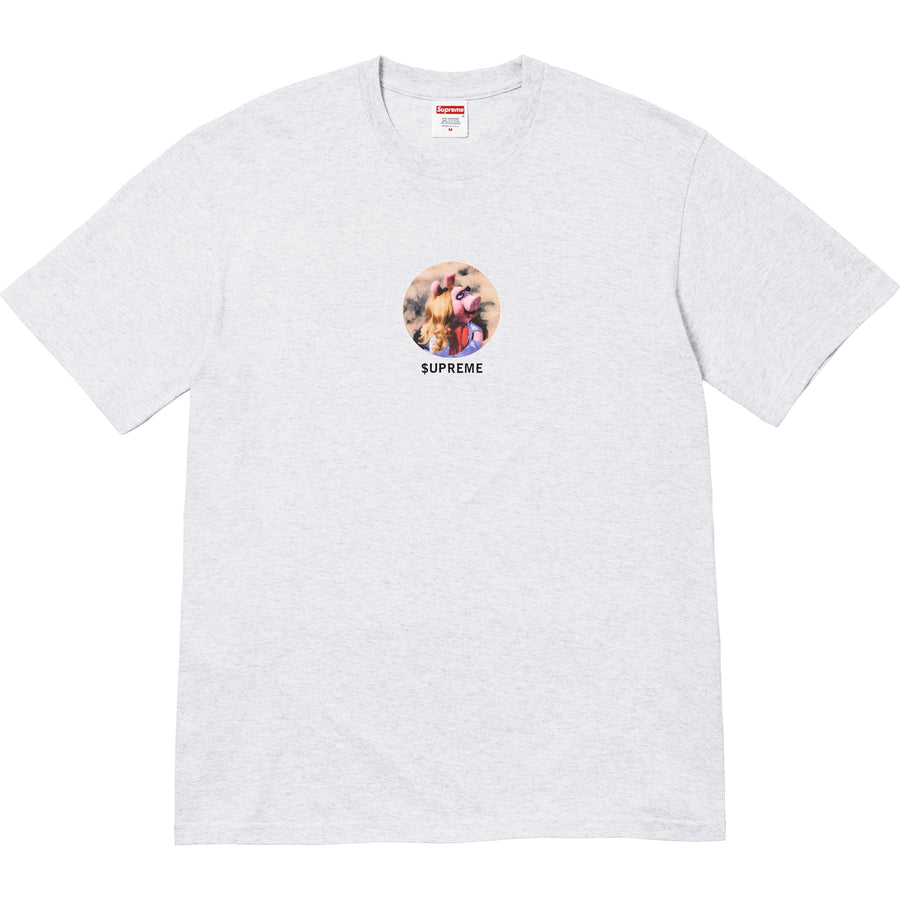 Supreme Miss Piggy Tee Ash Grey