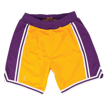Mitchell & Ness Los Angeles Lakers Shorts Yellow '96-'97