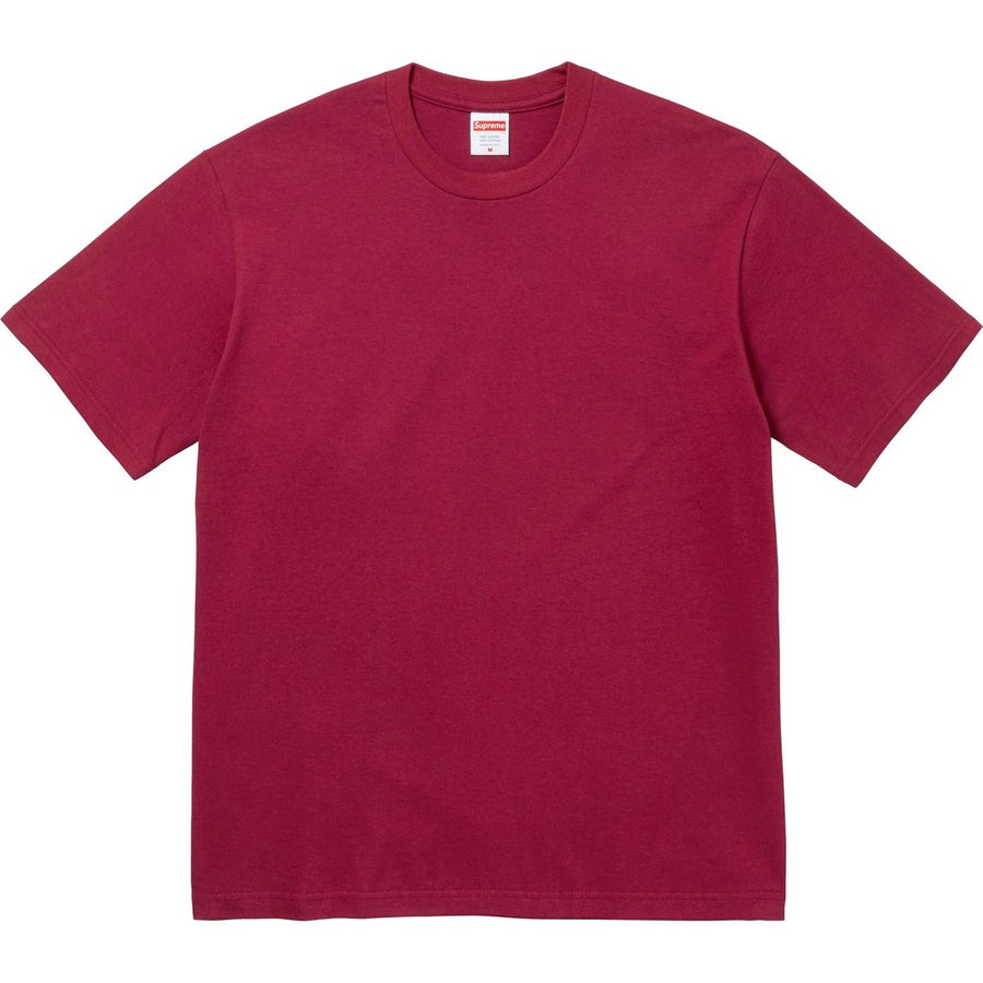 Supreme Backwards Tee Cardinal