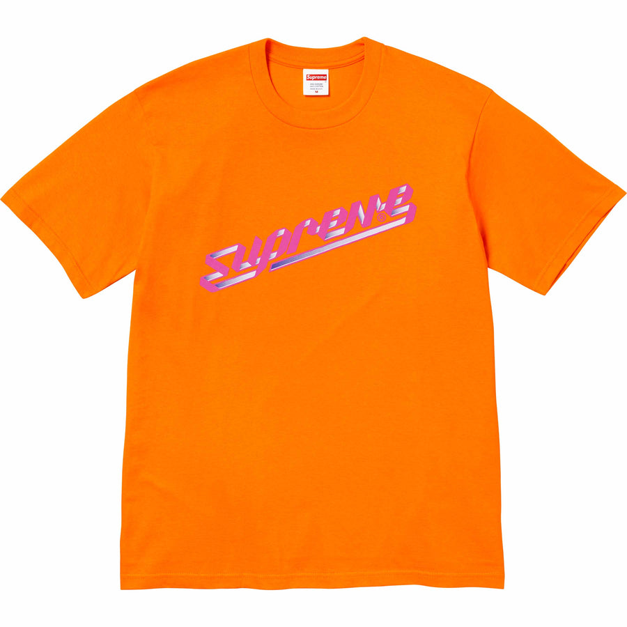 Supreme Banner Tee Orange