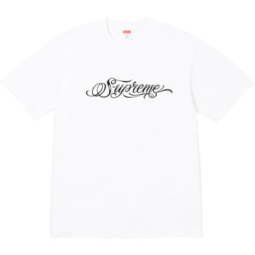 Supreme Script Tee White