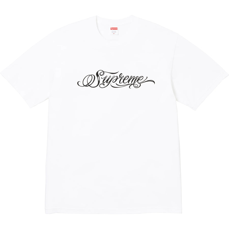 Supreme Script Tee White