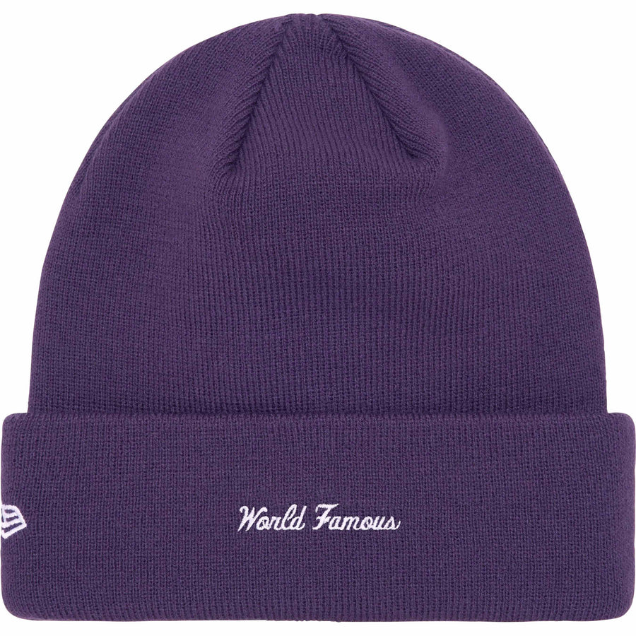 Supreme New Era Box Logo Beanie (FW23) Purple