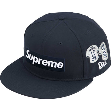 Supreme Jerseys Box Logo New Era Navy