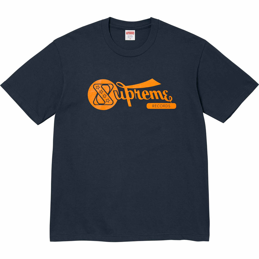 Supreme Records Tee Navy