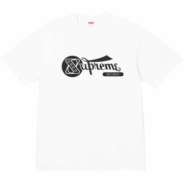 Supreme Records Tee White