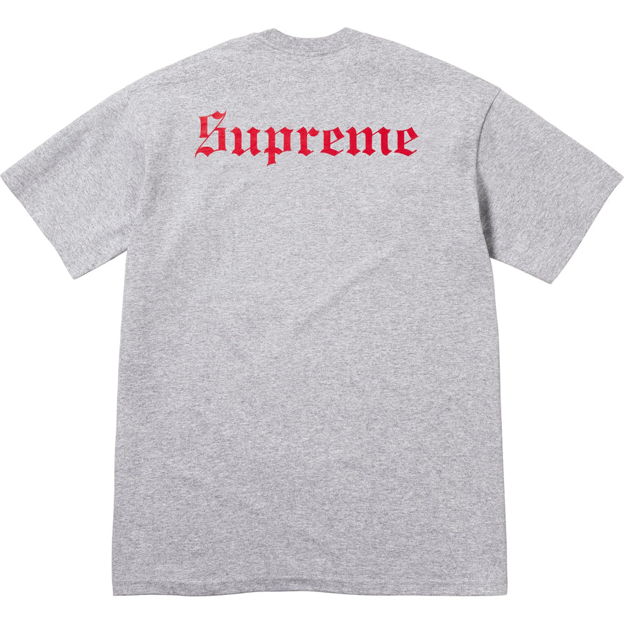 Supreme Snow White Tee Heather Grey