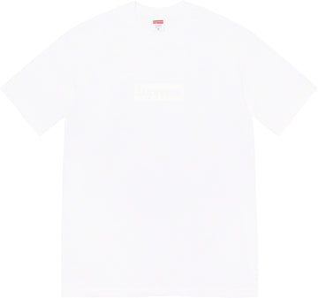 Supreme Tonal Box Logo Tee White