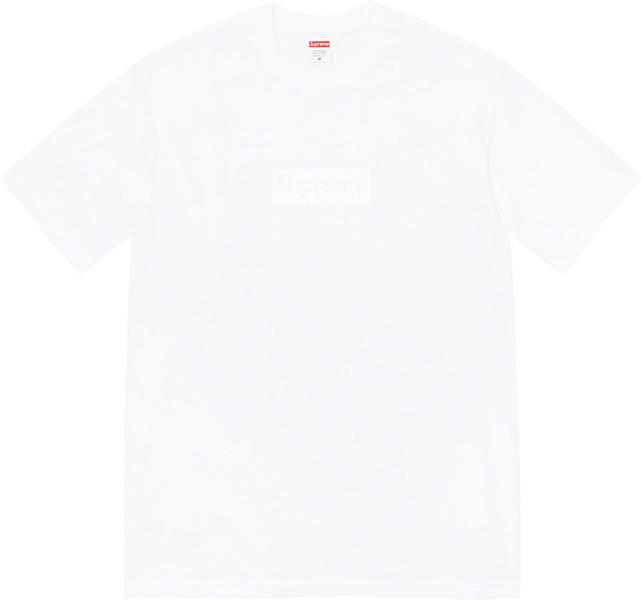 Supreme Tonal Box Logo Tee White