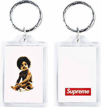 Supreme Biggie Keychain