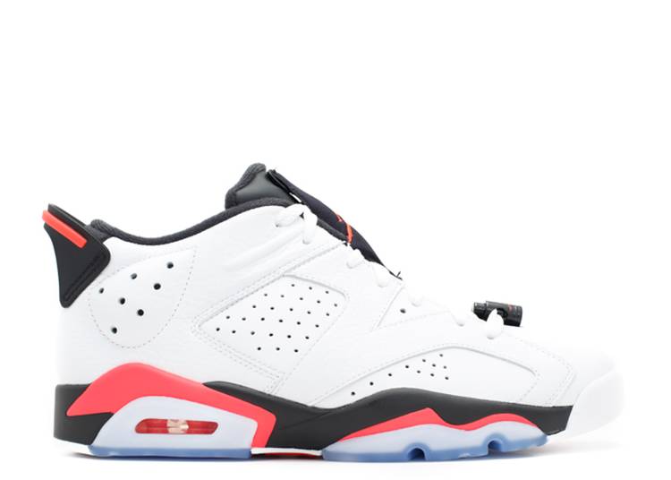 Jordan 6 Retro Low Infrared White