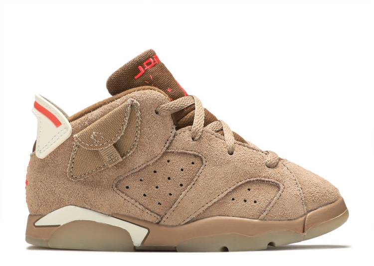 Jordan 6 Retro Travis Scott British Khaki (TD)