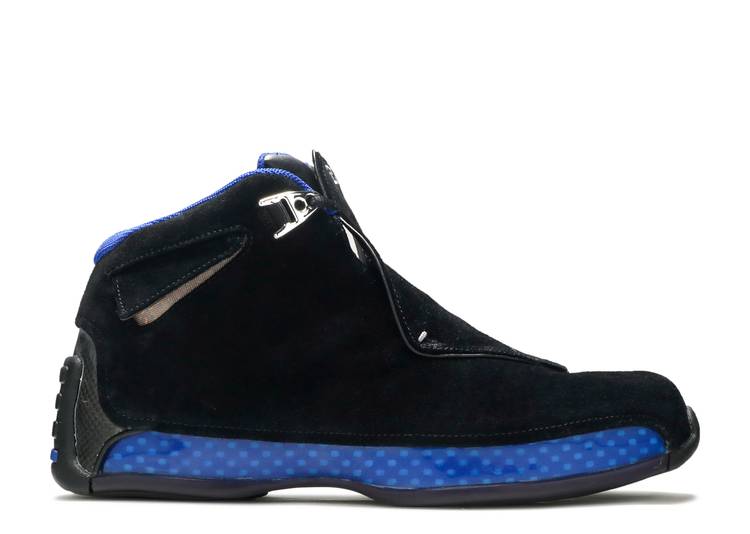 Jordan 18 OG Black Sport Royal (2003) (WORN)