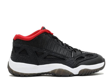 Jordan 11 Retro Low IE Black Varsity Red (2011) (GS) (WORN)