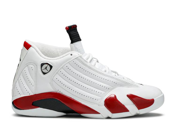 Jordan 14 Retro Candy Cane (2006) (WORN)