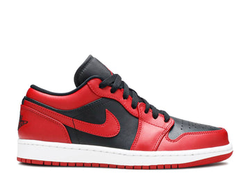 Sole Fly × Nike Air this jordan 1 Low Black and Sport Red 25.5cm