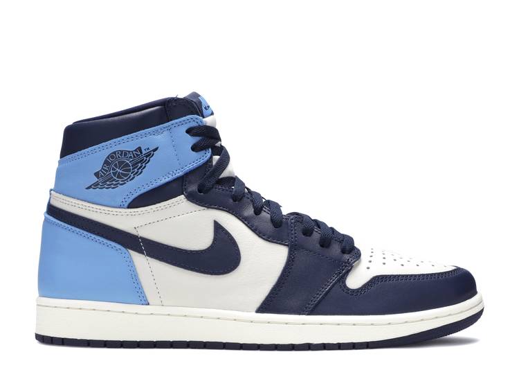 Jordan 1 Retro High Obsidian UNC (WORN)