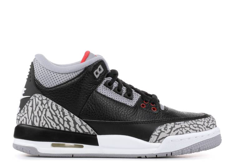 Jordan 3 Retro Black Cement (2018) (GS)