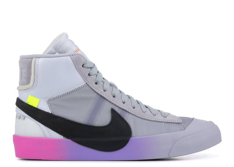 Nike Blazer Mid Off-White Wolf Grey Serena Queen