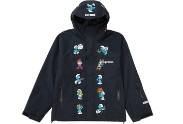 Supreme Smurfs GORE-TEX Shell Jacket Black