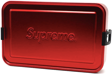 Supreme SIGG Large Metal Box Plus Red