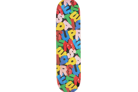 Supreme Balloons Skateboard Deck Black – RIF LA