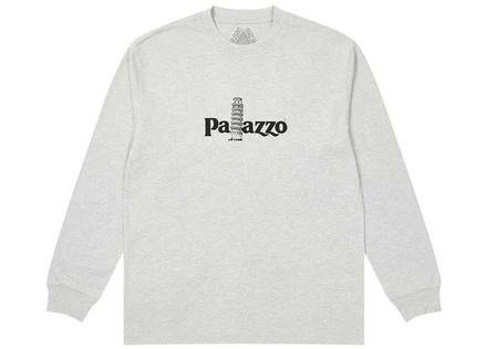 Palace Palazzo Longsleeve Grey Marl – RIF LA