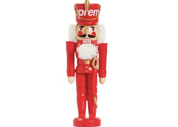 Supreme Wooden Nutcracker Red