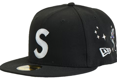 Supreme Characters S Logo New Era Black – RIF LA