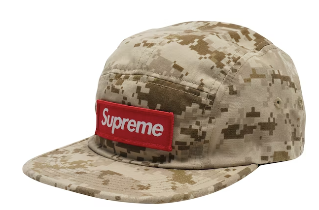 Supreme NYCO Twill Camp Cap Tan Digi Camo – RIF LA