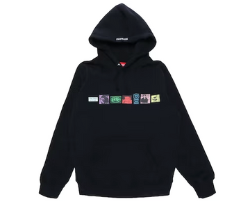 Supreme Bless Hooded Sweatshirt Black