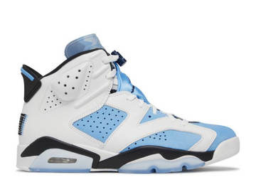 Jordan 6 Retro UNC White (WORN)