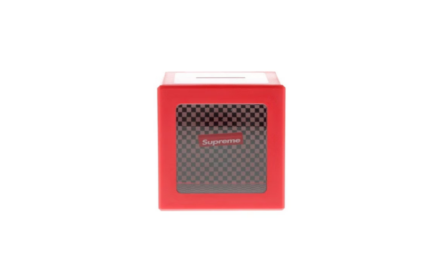 Supreme Illusion Coin Bank Red