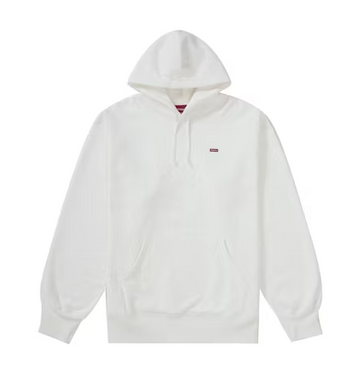305360-025 Small Box Hooded Sweatshirt (FW21) White (WORN)